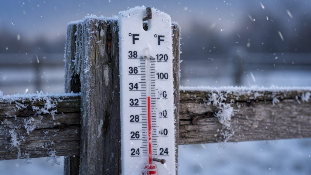 falling temperature