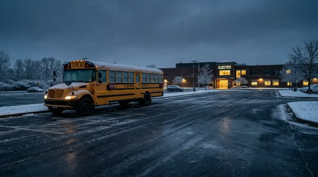 How Black Ice Causes Surprise Snow Days