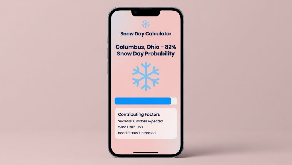 How to Use the Snow Day Predictor for Ohio