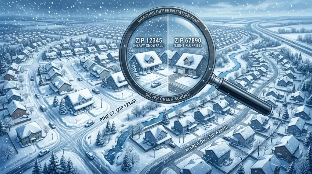Hyperlocal Forecasting