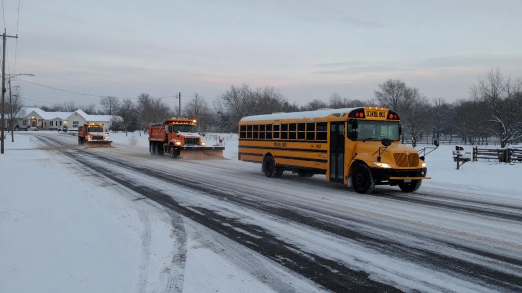 Roads Matter More Than Snow Depth