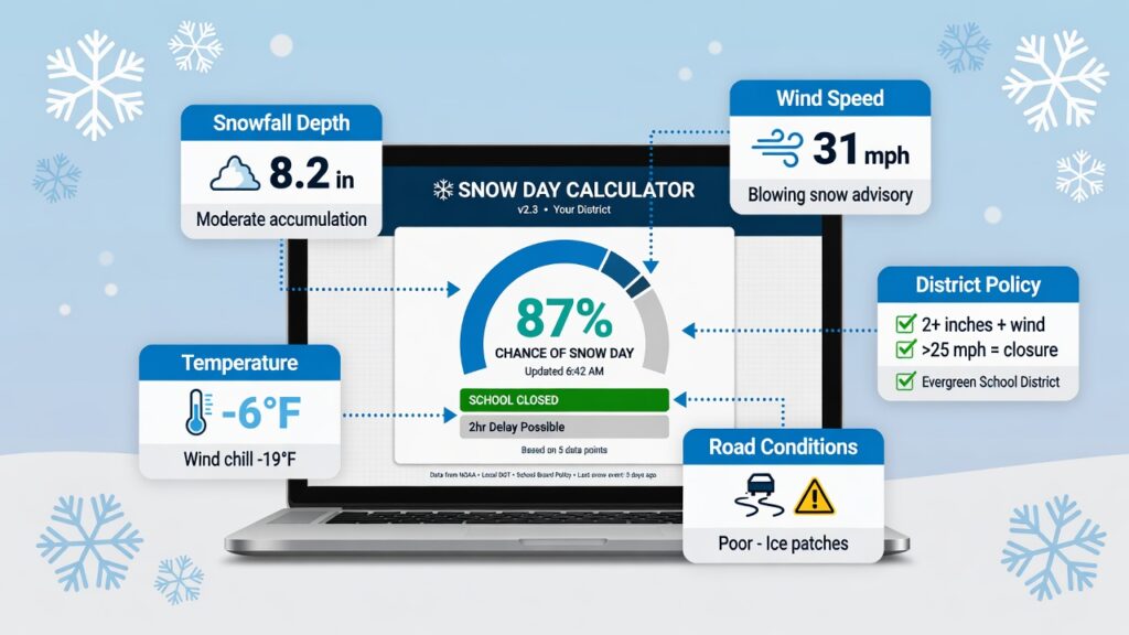 a Snow Day Calculator
