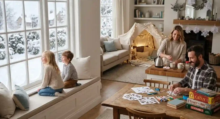 How to Keep Kids Entertained on a Surprise Snow Day