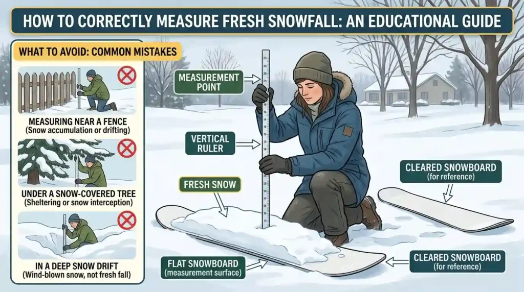 How to Measure Snowfall at Home