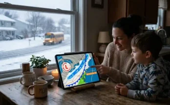 Read a Weather Map for Snow Day Clues