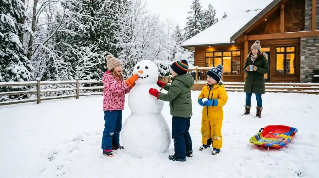 Safe Outdoor Winter Play
