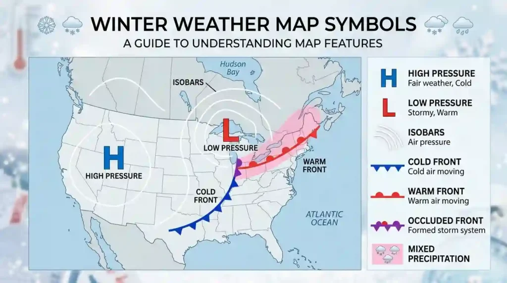 Weather Map Symbols Explained