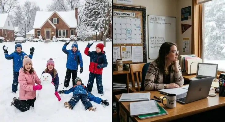 Why Students Love Snow Days But Teachers Have Mixed Feelings