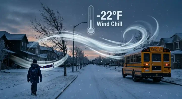 Why Wind Chill Matters More Than Snowfall for School Closures