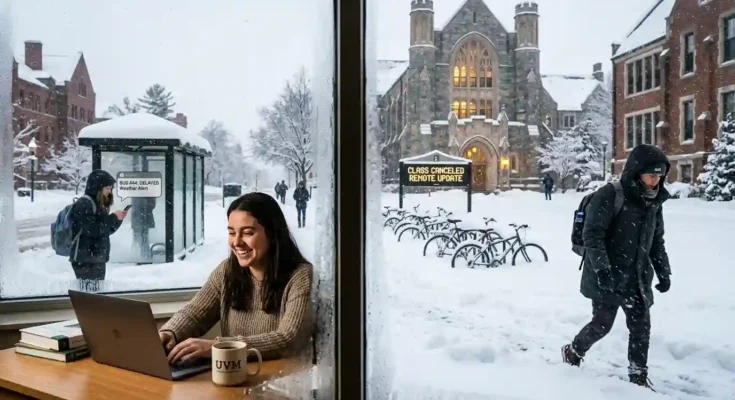 How College Students Experience Snow Day Cancellations Differently