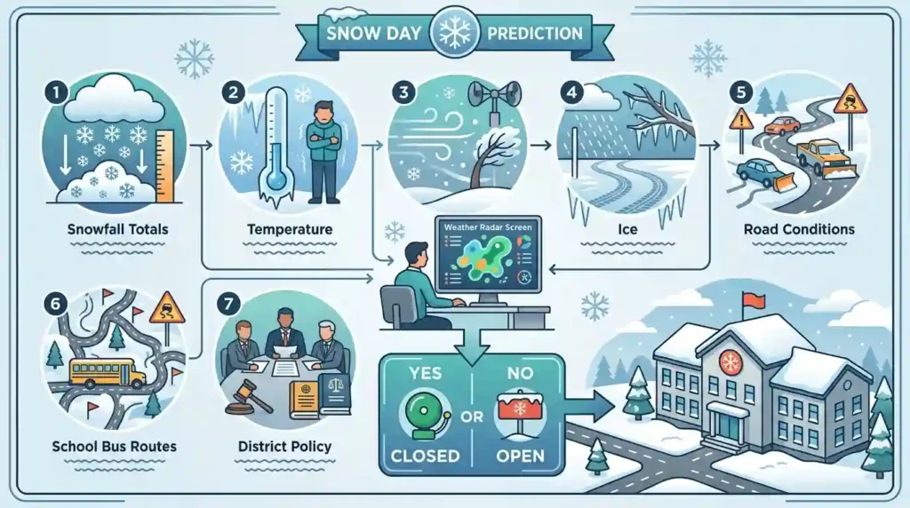 Snow Day Calculator Accuracy Changes
