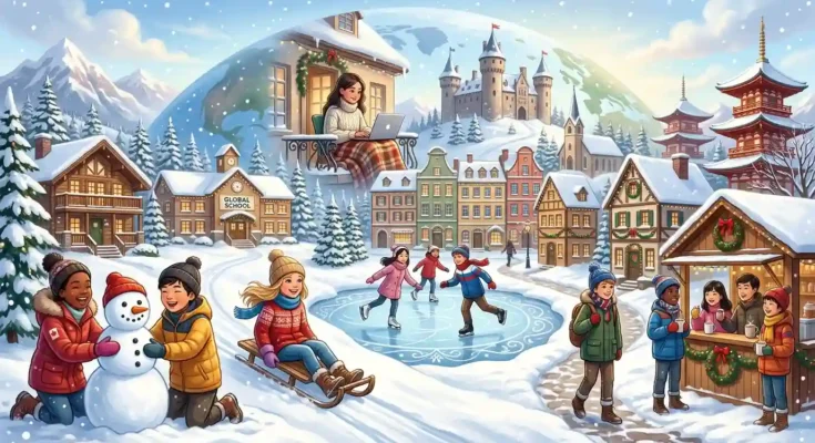 What Do Students Do on Snow Days Around the World